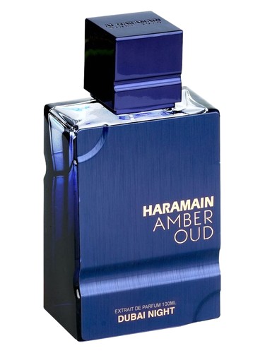 Frasco do Amber Oud Dubai Night, da Al Haramain
