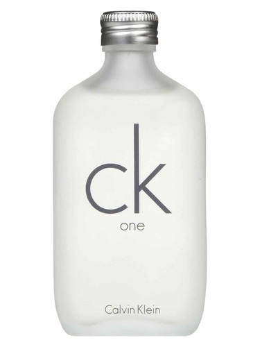 Frasco do CK One, da Calvin Klein