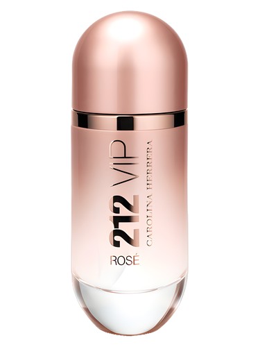 Frasco do 212 VIP Rosé, da Carolina Herrera