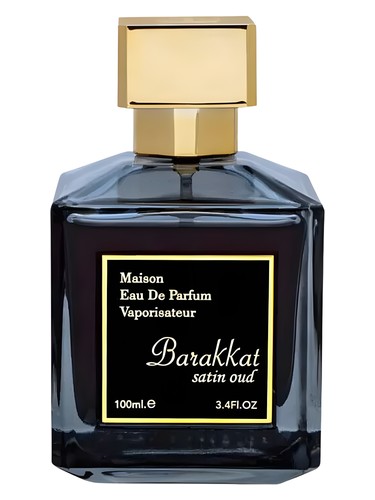 Frasco do Barakkat Satin Oud, da Fragrance World