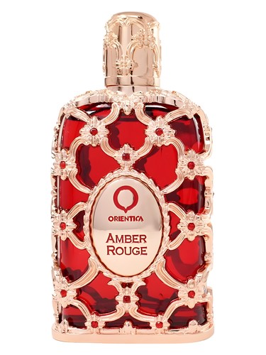 Frasco do Amber Rouge, da Orientica